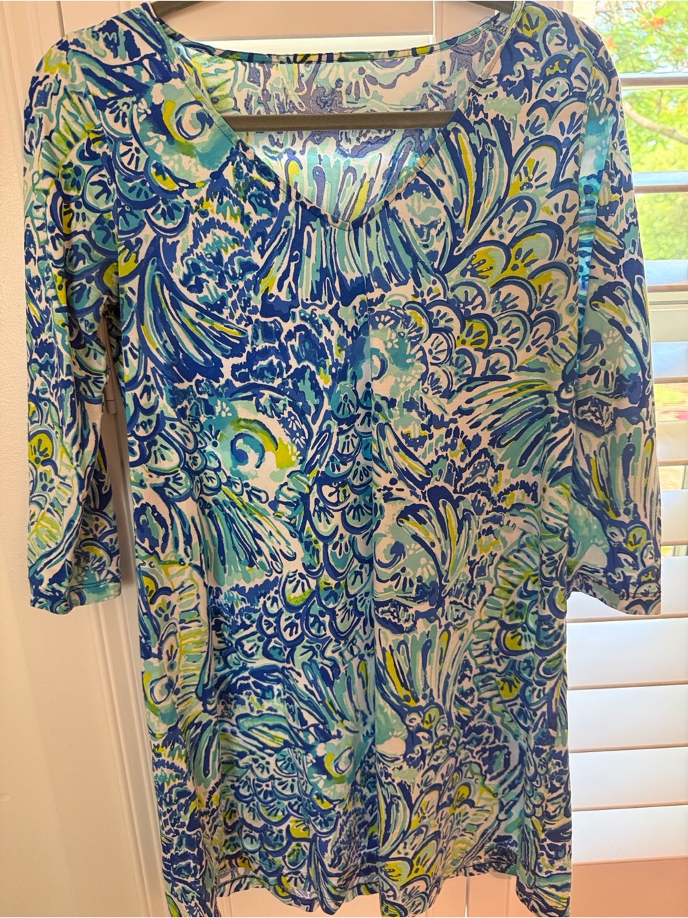Lilly Pulitzer Erin Dress Blue Crush Afterparty